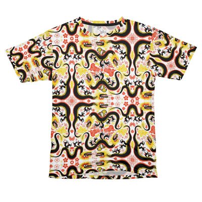 Terrific chinese dragons pattern design
